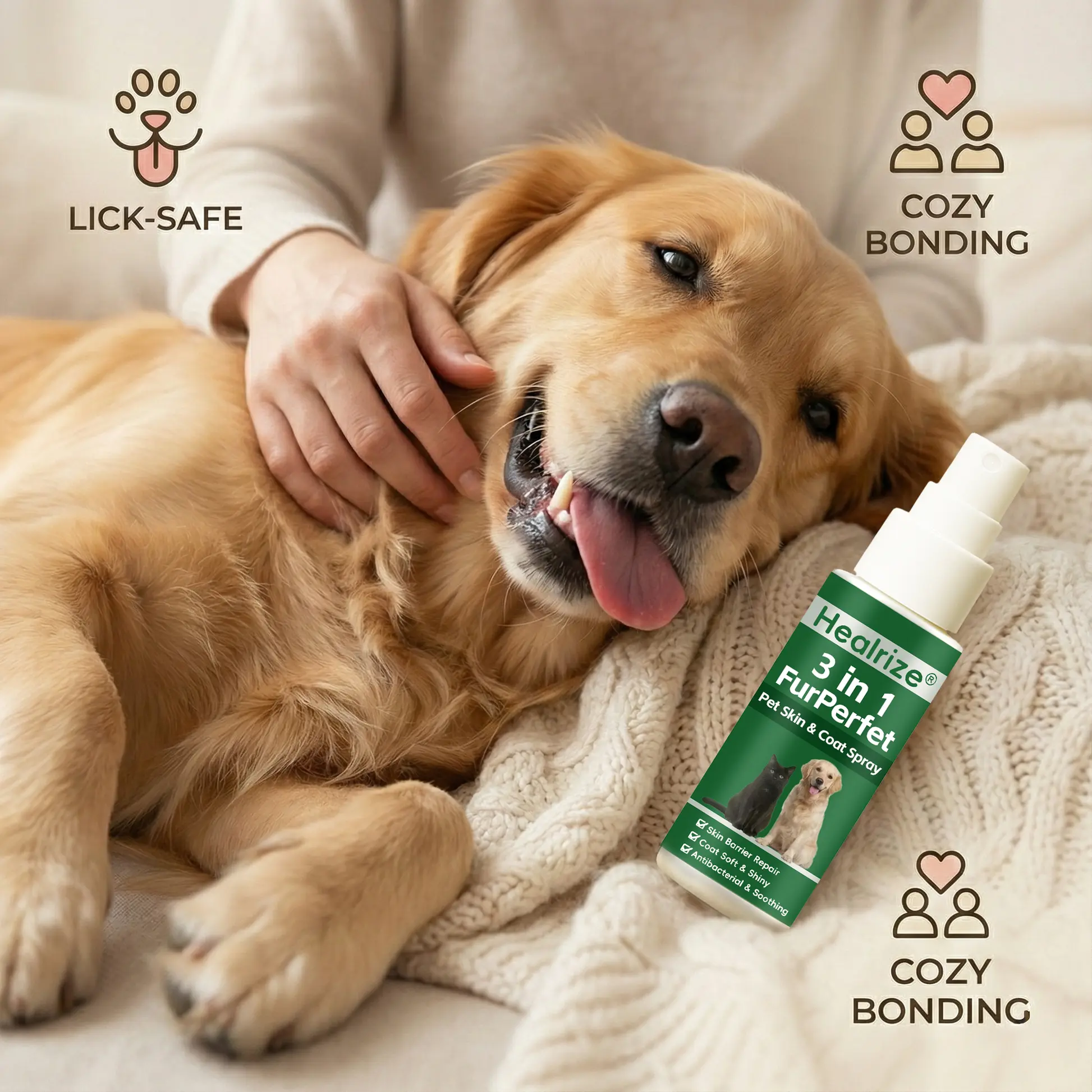 3 in 1 FurPerfect Pet Skin & Coat Spray
