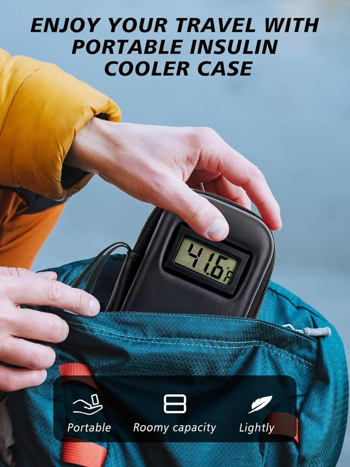 Insulin Cooler with Temp Display