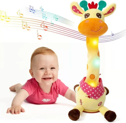 Interactive Singing Giraffe Toy for Toddlers