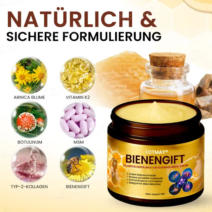 Bienengift Schmerzlinderungs-Knochenheilungs-Creme - Image 7