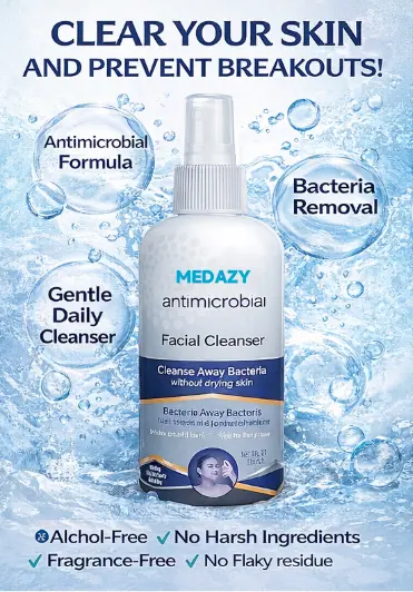 Antimicrobial Facial Cleanser - Image 3
