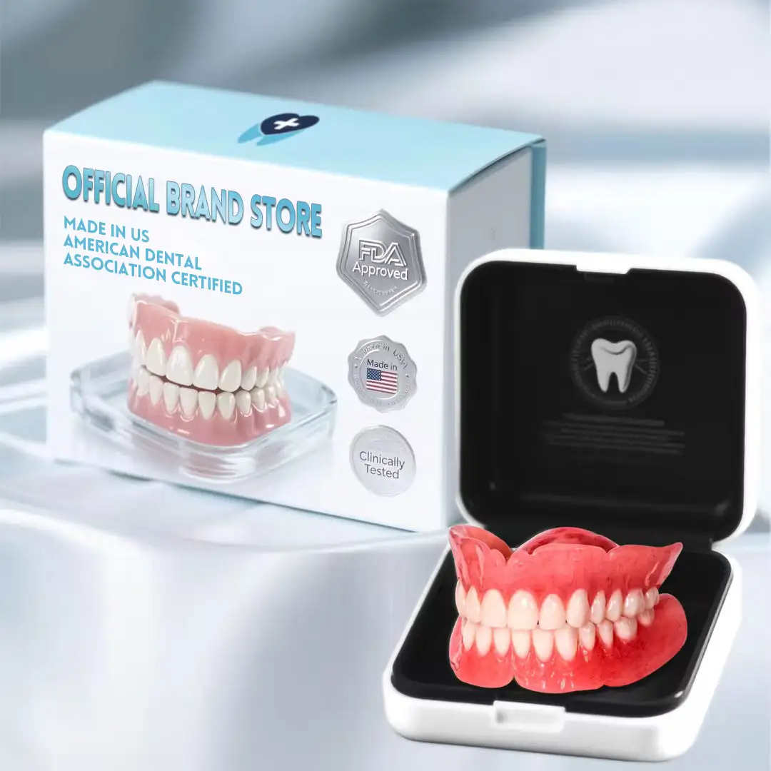 【Official Brand Store】Custom-Fit Functional Dentures — ComfortMax Edition