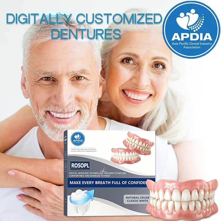 -🦷Advanced Customized Full Denture Set🦷 (⏰Limited time discount last 30 minutes⏰)