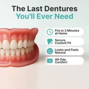 Sealayea™ Medical Full Denture with Strong Suctiond