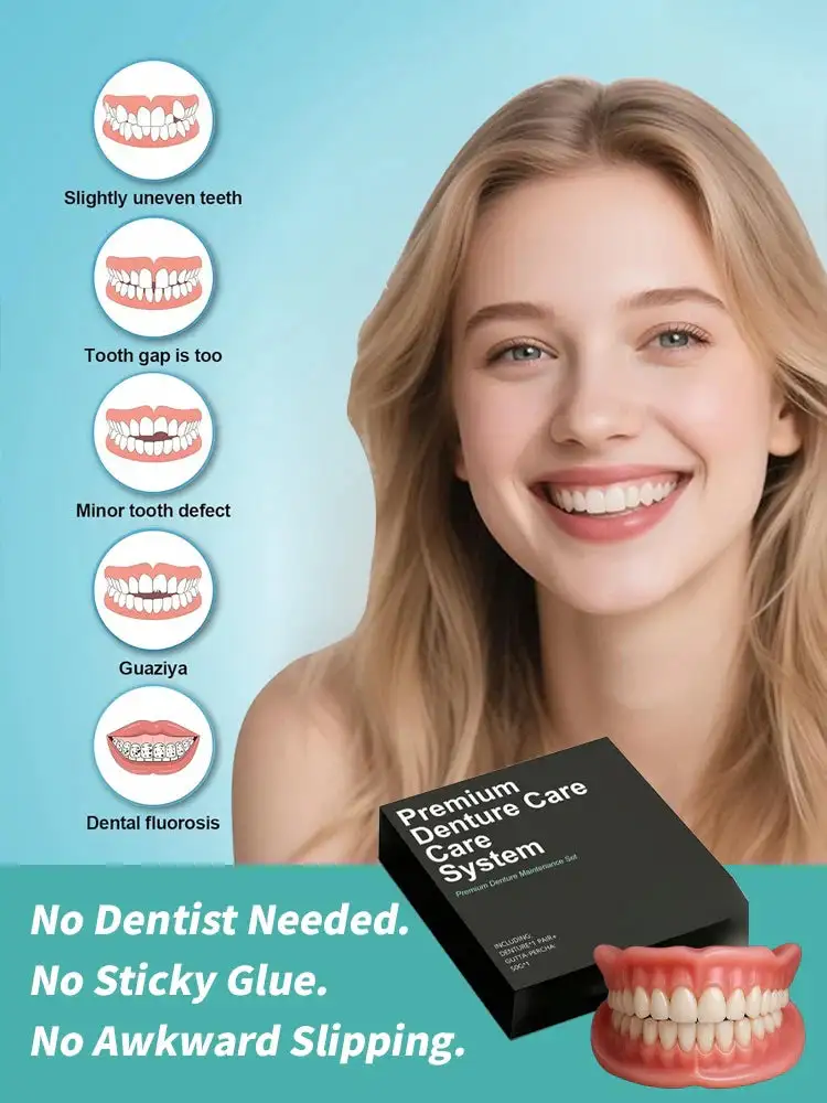 Sealayea™ Medical Full Denture with Strong Suctiond