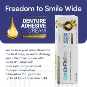 Olive Oil Denture Adhesive Cream - Image 4