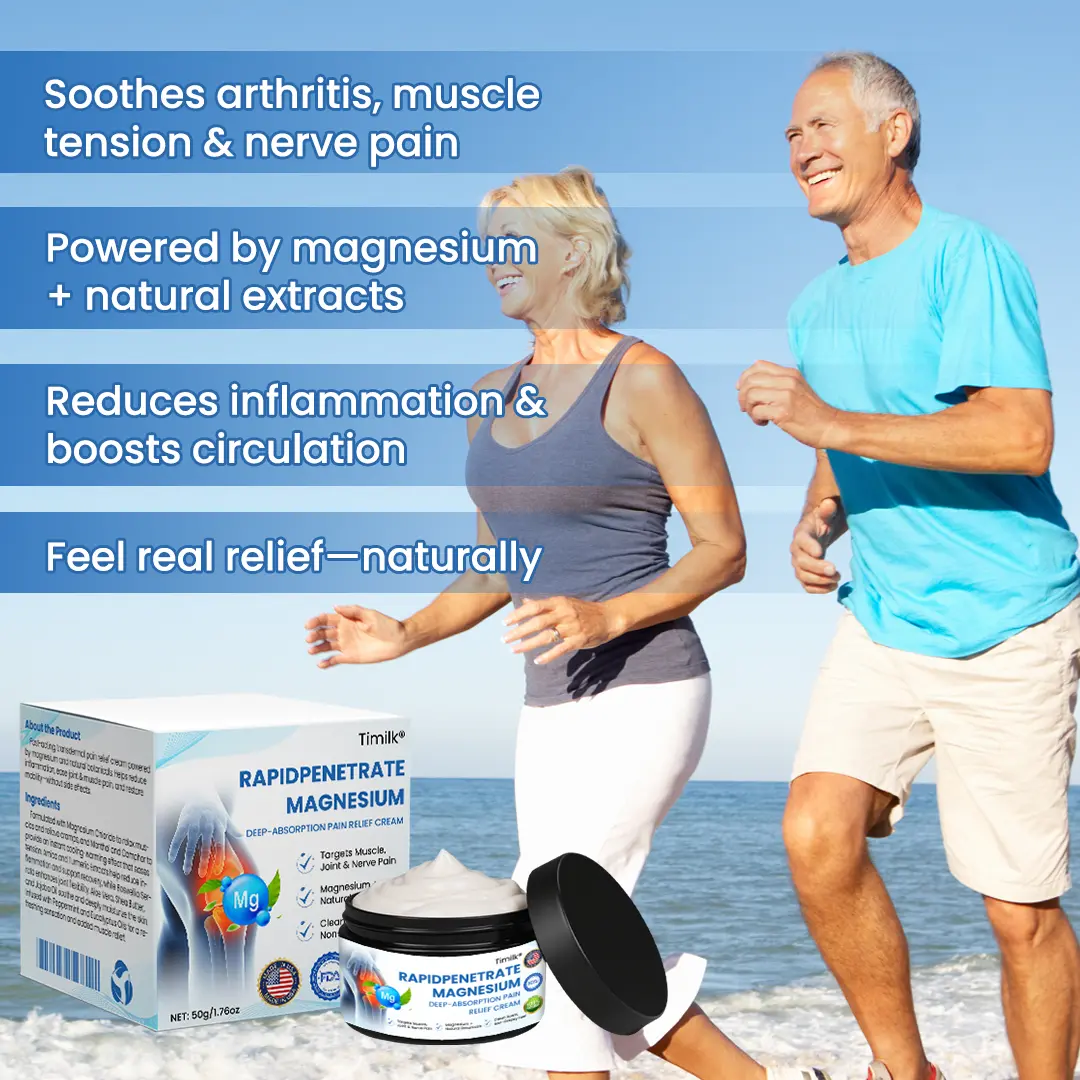 RapidPenetrate Magnesium Deep-Absorption Pain Relief Cream - Image 7