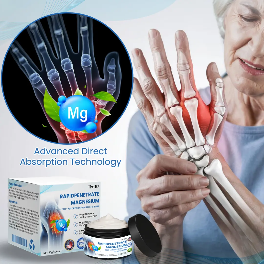 RapidPenetrate Magnesium Deep-Absorption Pain Relief Cream - Image 8