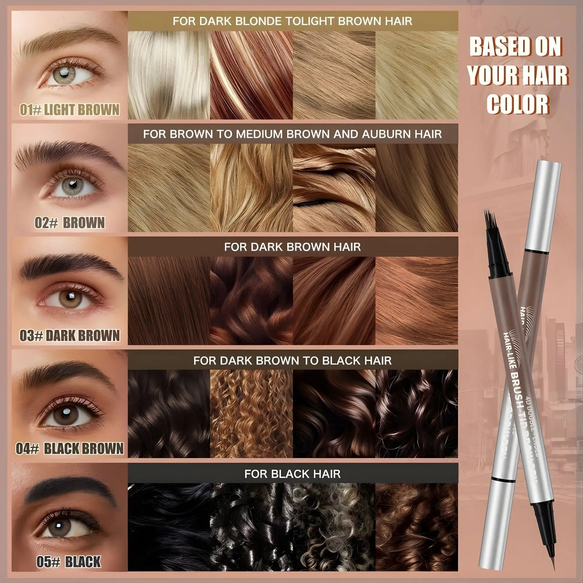 Microblading Hair-Stroke Brow Pen - Image 2