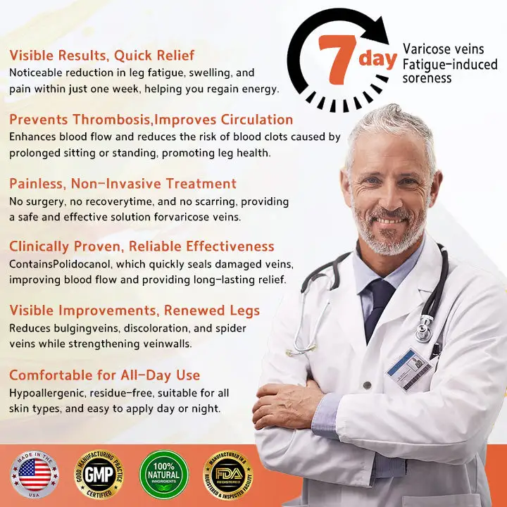Vein Ease Microneedle Care Patch(For Spider Veins, Varicose Veins, Swelling & Leg Fatigue) - Image 3