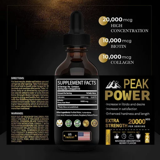 PEAK POWER Best Sexual Enhancement Supplement - Image 2