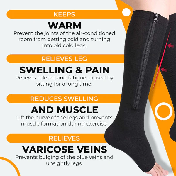 Anti-Varicose Veins Compression Stockings - Image 5