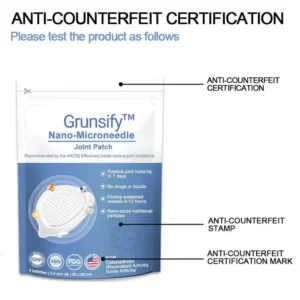 ✅ official Nano👩‍⚕️(COA) Recommended microneedle joint patch (painless, long-lasting, suitable for arthritis varicose veins and various orthopedic disease） - Image 4