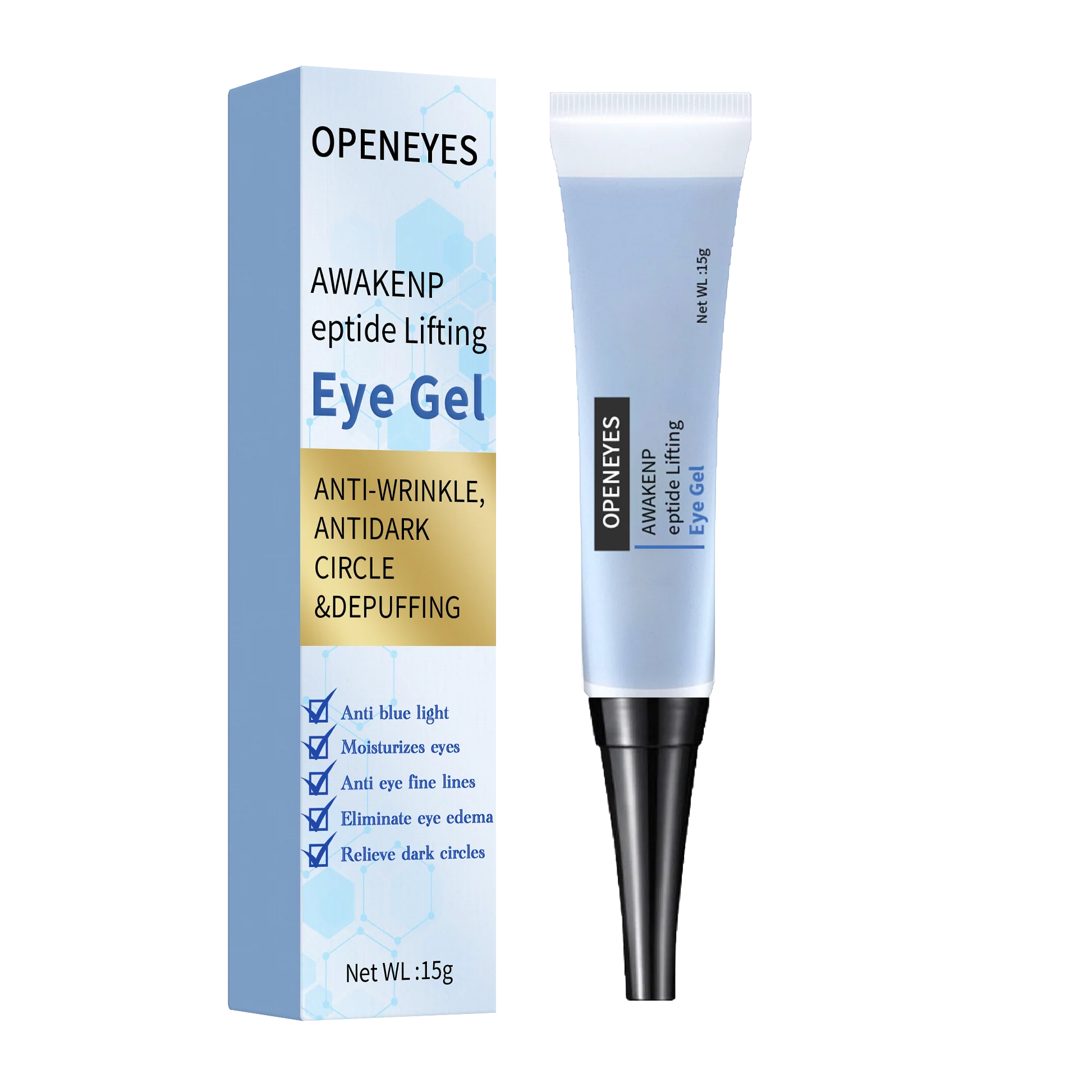 OPENEYES Awaken Peptide Lifting Eye Gel - Image 12