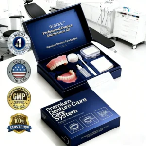 🔥🔥Ends Today: 70% OFF!🦷 ROSOPLTM Custom-Fit Full Functional Dentures Make you more confident