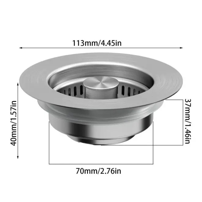 Effective Kitchen Sink Drain Strainer - Image 2