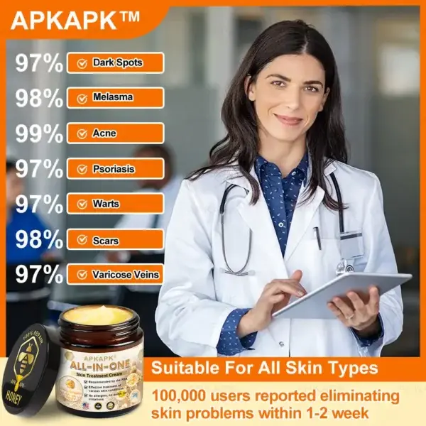 Effective All-in-One Skin Treatment Cream - Image 2