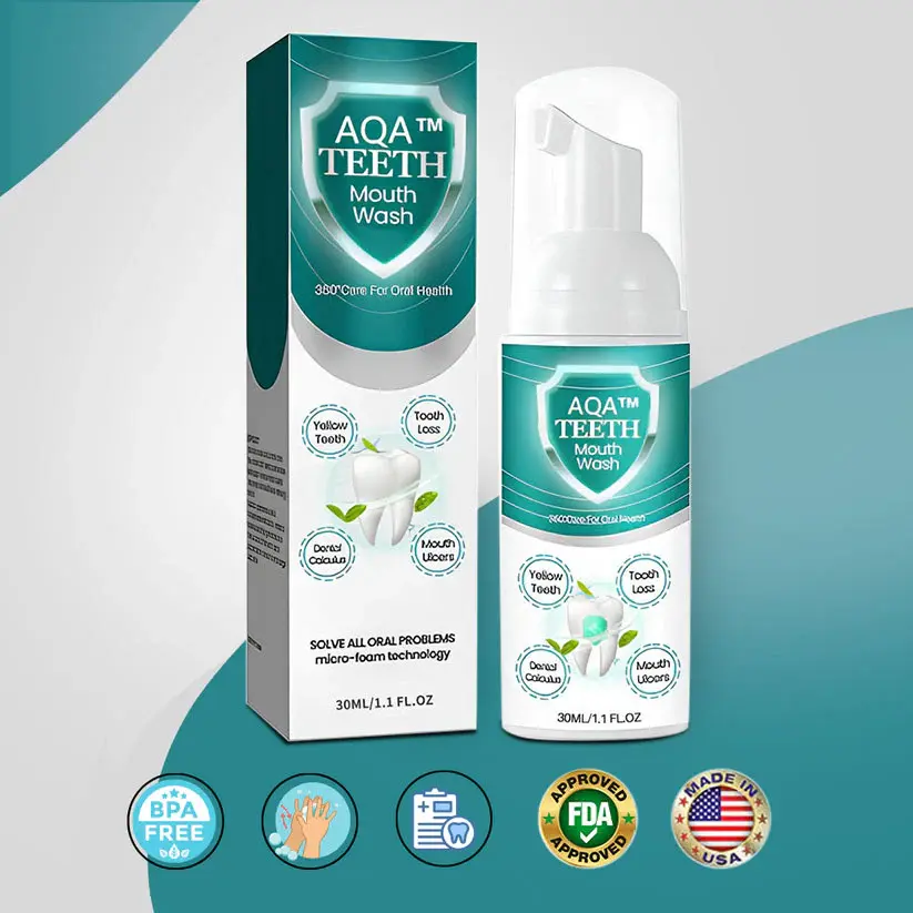 NEW TEETH Mouthwash - Solve all Oral Problems