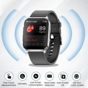 SmartGluco Tracker Wellness Watch NonInvasive Glucose Monitoring Smartwatch - Image 5