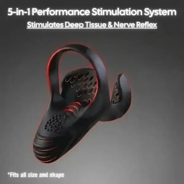 Vibrating electric male masturbation lock ring charging