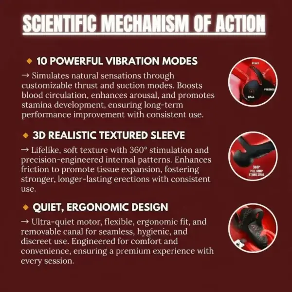Vibrating electric male masturbation lock ring charging - Image 8