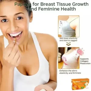 AnnieCare Pueraria Mirifica Papaya Breast Enhancement Capsules - Image 4