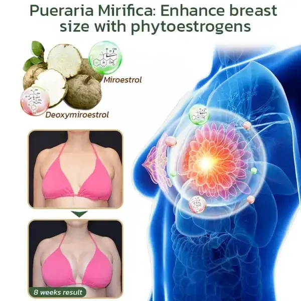 AnnieCare Pueraria Mirifica Papaya Breast Enhancement Capsules - Image 5