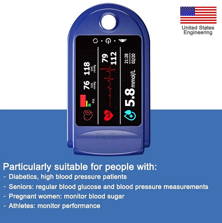 High Precision Non-Invasive Blood Glucose Meter👨⚕️ is clinically certified to be & 99.9% accurate - Image 5