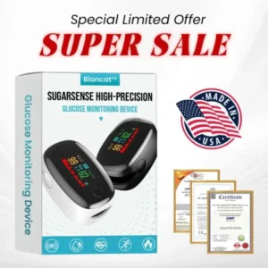 SugarSense High-Precision Glucose Monitoring Device