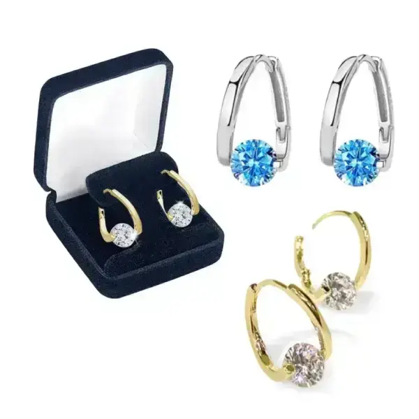 💎 Boucles d’oreilles magnétiques Lymphvity au germanium