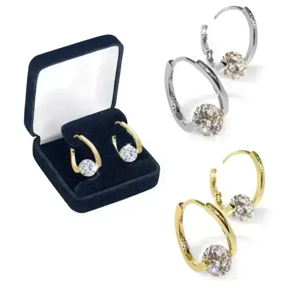 💎 Boucles d’oreilles magnétiques Lymphvity au germanium - Image 3