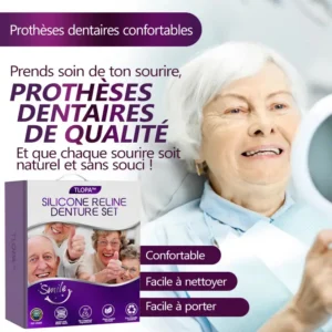✅Boutique officielle | Kit de prothèses dentaires en silicone - Image 4