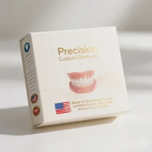 Alternative view of {Developed by Harvard University}🦷Advanced Customized Full Denture Set🦷