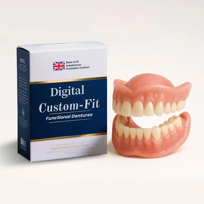Digital Custom-Fit Functional Dentures