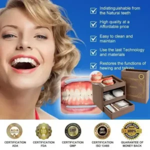 🔥🔥Ends Today: 70% OFF!🦷 Custom-Fit Full Functional Dentures Make you more confident - Image 3