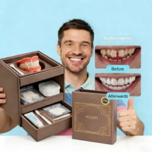 🔥🔥Ends Today: 70% OFF!🦷 Custom-Fit Full Functional Dentures Make you more confident - Image 5