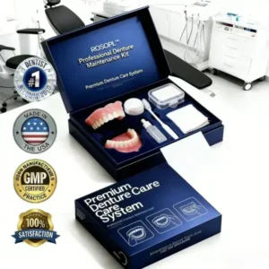 🔥🔥Ends Today: 70% OFF!🦷 ROSOPLTM Custom-Fit Full Functional Dentures Make you more confident