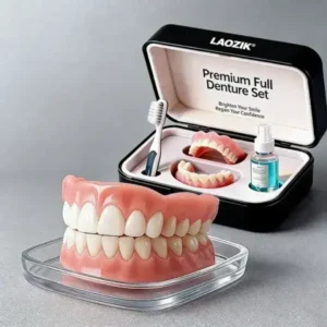 🔥 LAOZIKTM Custom-Fit Functional Dentures — Made in the USA, Up to 70% OFF for a More Confident Smile! - Image 4