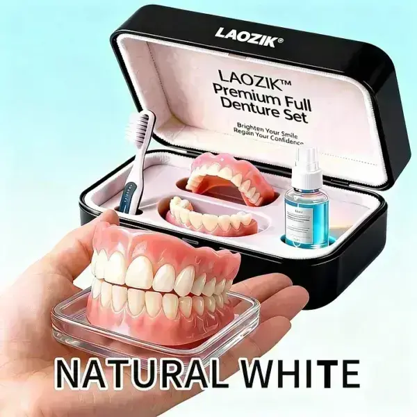 🔥 LAOZIKTM Custom-Fit Functional Dentures — Made in the USA, Up to 70% OFF for a More Confident Smile! - Image 6