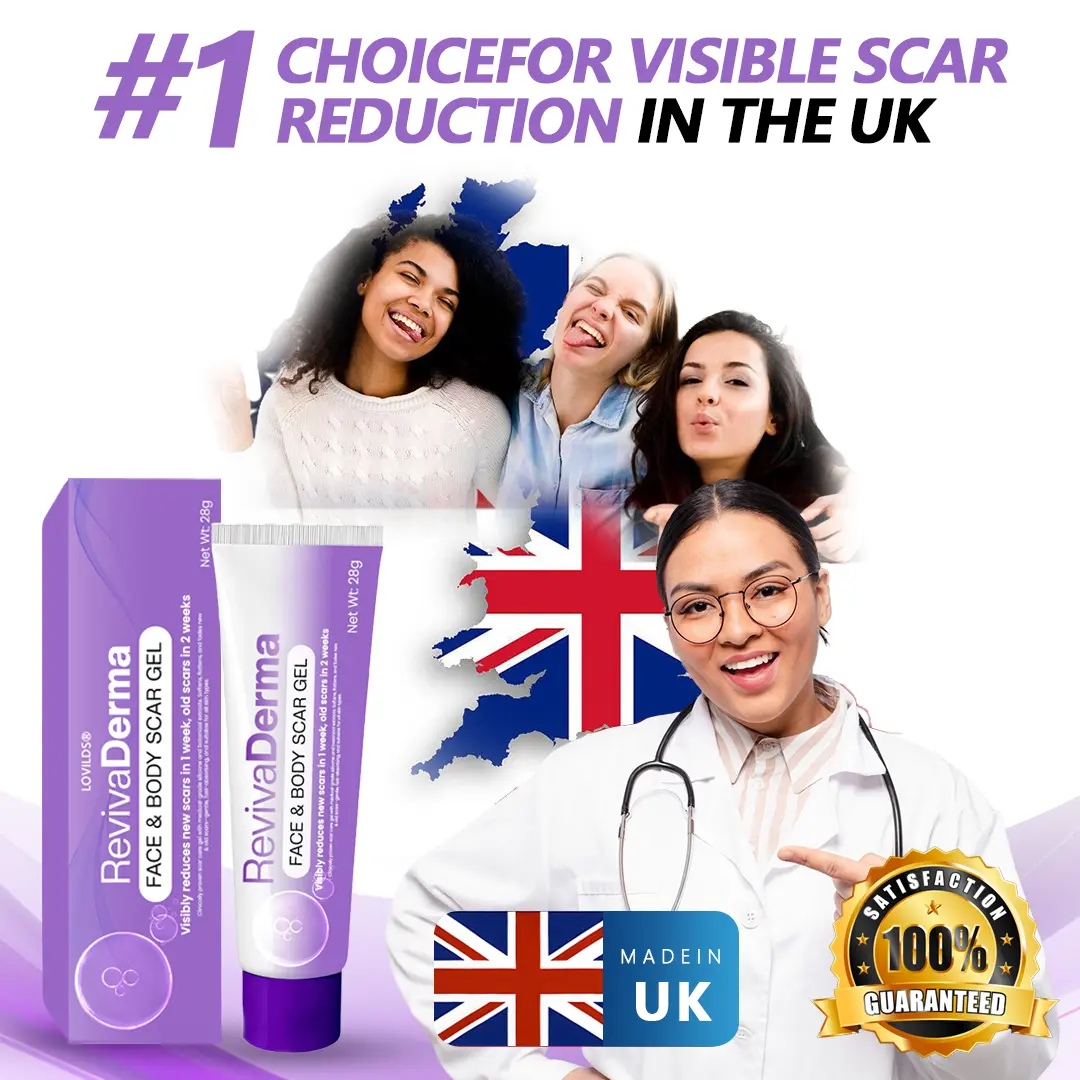 RevivaDerma Face & Body Scar Gel
