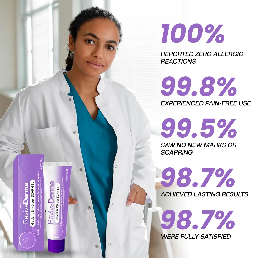 RevivaDerma Face & Body Scar Gel - Image 6