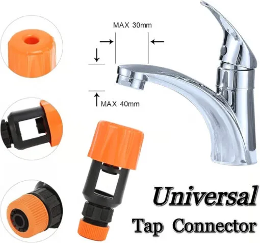 Leak-Proof Outdoor Faucet Hose Connector