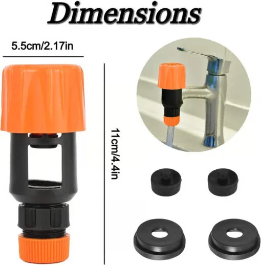 Leak-Proof Outdoor Faucet Hose Connector - Image 4