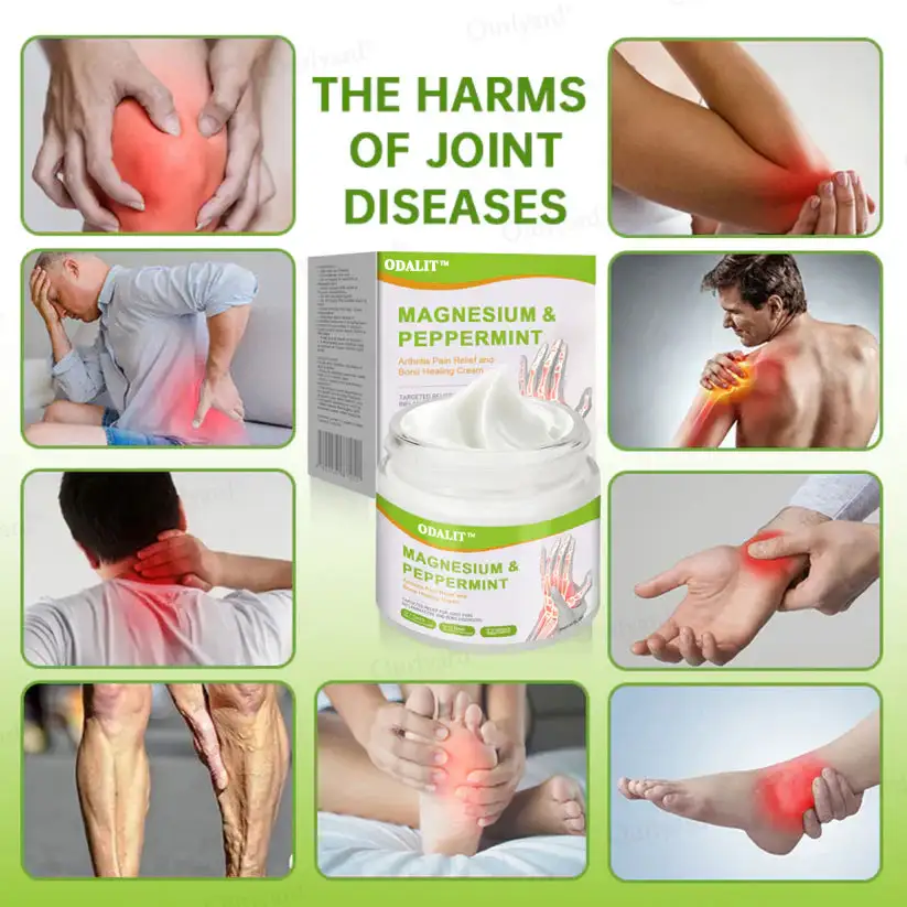 Magnesium & Peppermint Arthritis Pain Relief and Bone Healing Cream - Image 7