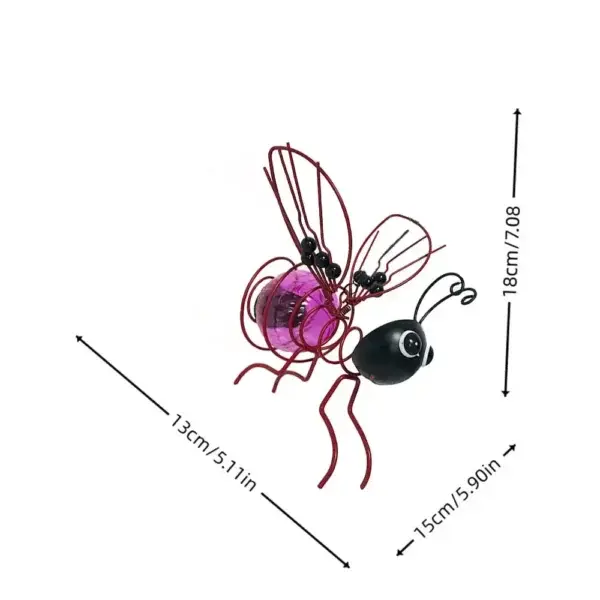 Outdoor Hanging Solar Bee Light - Image 11