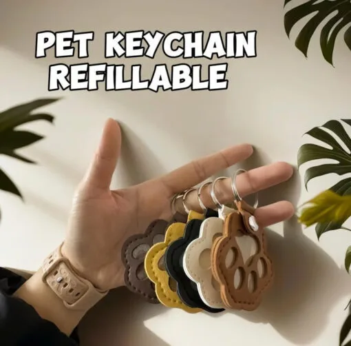 Pet Fur Keepsake Keychain - Image 2