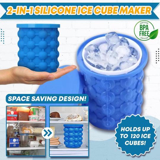 2-in-1 Ice Cube Maker
