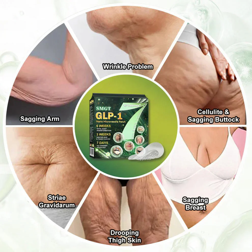 Mayo Clinic Recommended I Official Store | Nano Microneedle Patch with Collagen Peptides &Matrixyl 3000|Solution-Obesity,Cardiovascular Diseas, Diabetes, Sleep Apnea, Joint Problems and More|7-Day Results|Needle-Free Applicationwith - Image 4