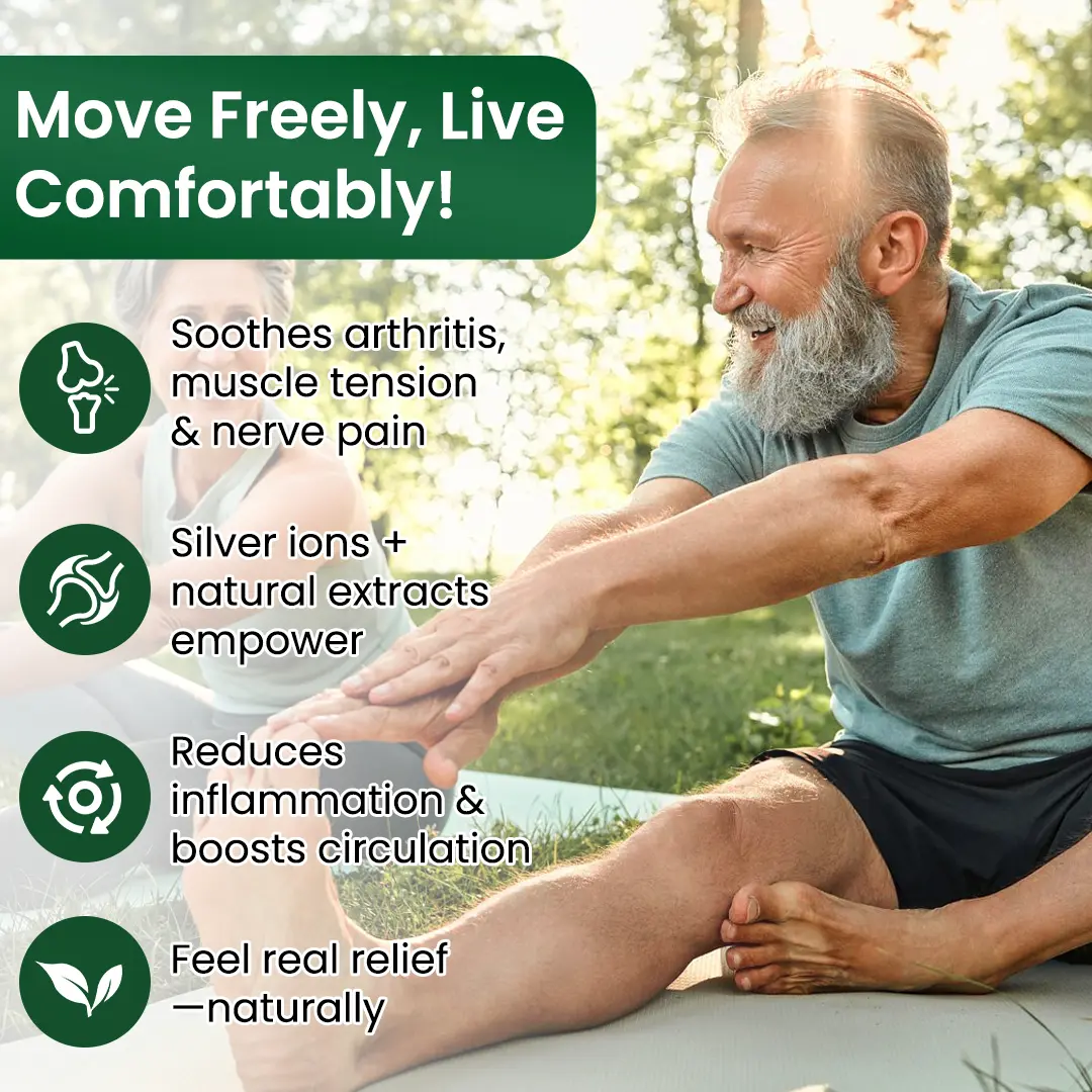 👑2026 Eaily Hot Sale Ends Today: 70% SilverRelief Joint Therapy Gel