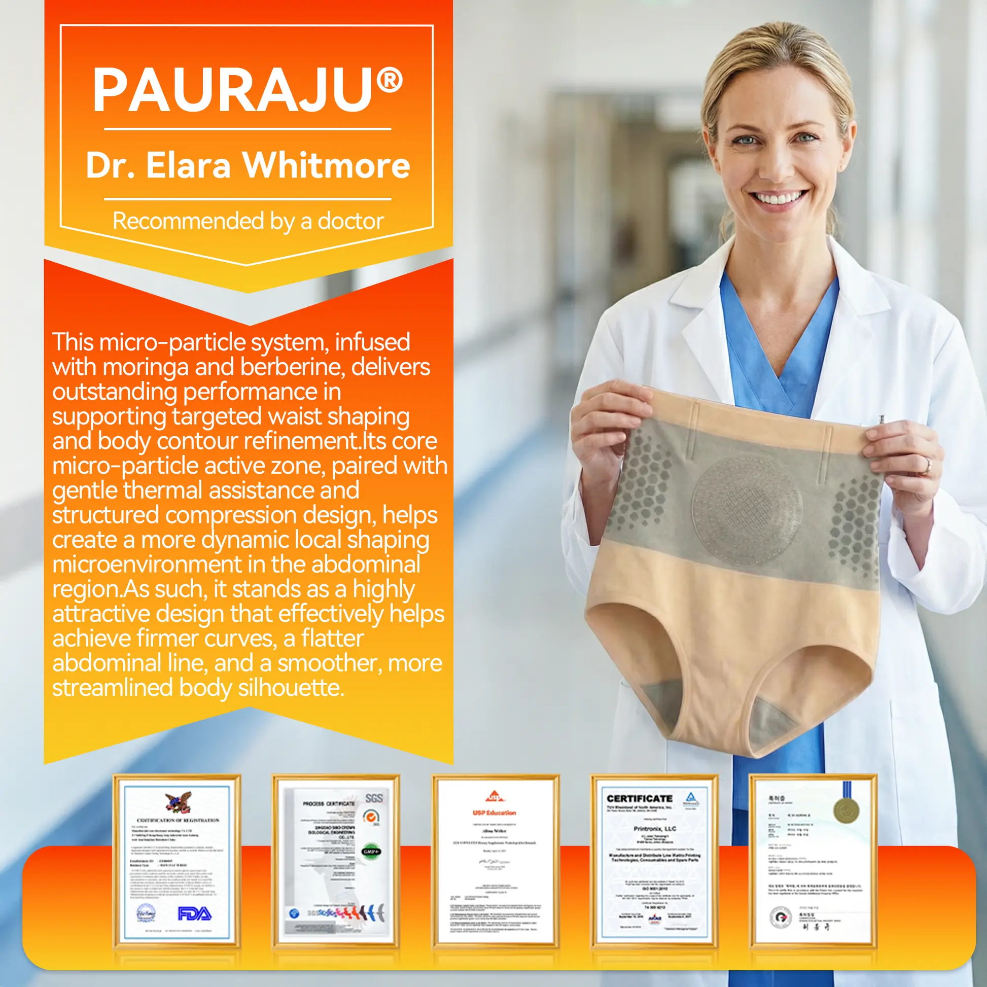 2026 NEW RELEASE 𝐌𝐨𝐫𝐢𝐧𝐠𝐚 & 𝐁𝐞𝐫𝐛𝐞𝐫𝐢𝐧𝐞 4‑In‑1 Micro‑Particle Sculpting & Fat‑Burn Shorts - Image 7